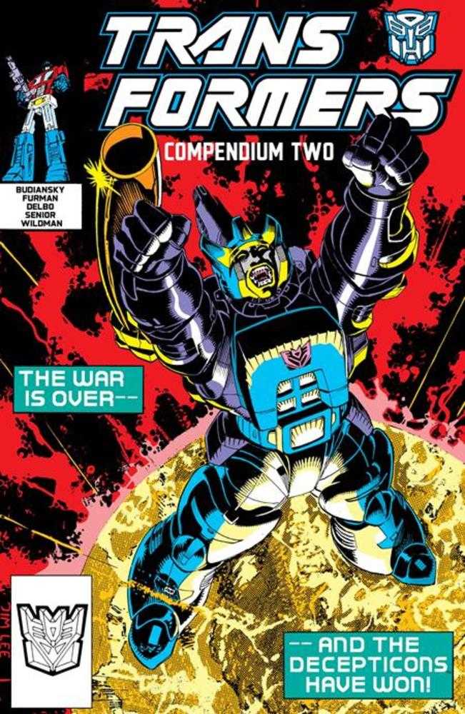 Transformers Compendium TPB Volume 02 Direct Market Exclusive Jim Lee Cover