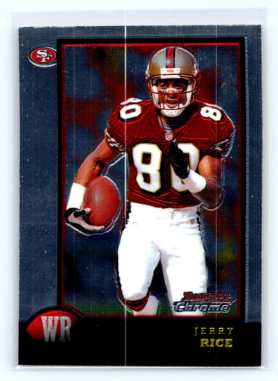 1998 Bowman Chrome #110 Jerry Rice