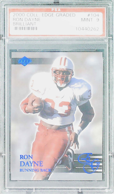 2000 Collector'S Edge Graded #104 Ron Dayne Brilliant PSA 9