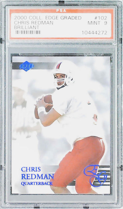 2000 Collector'S Edge Graded #102 Chris Redman Brilliant PSA 9