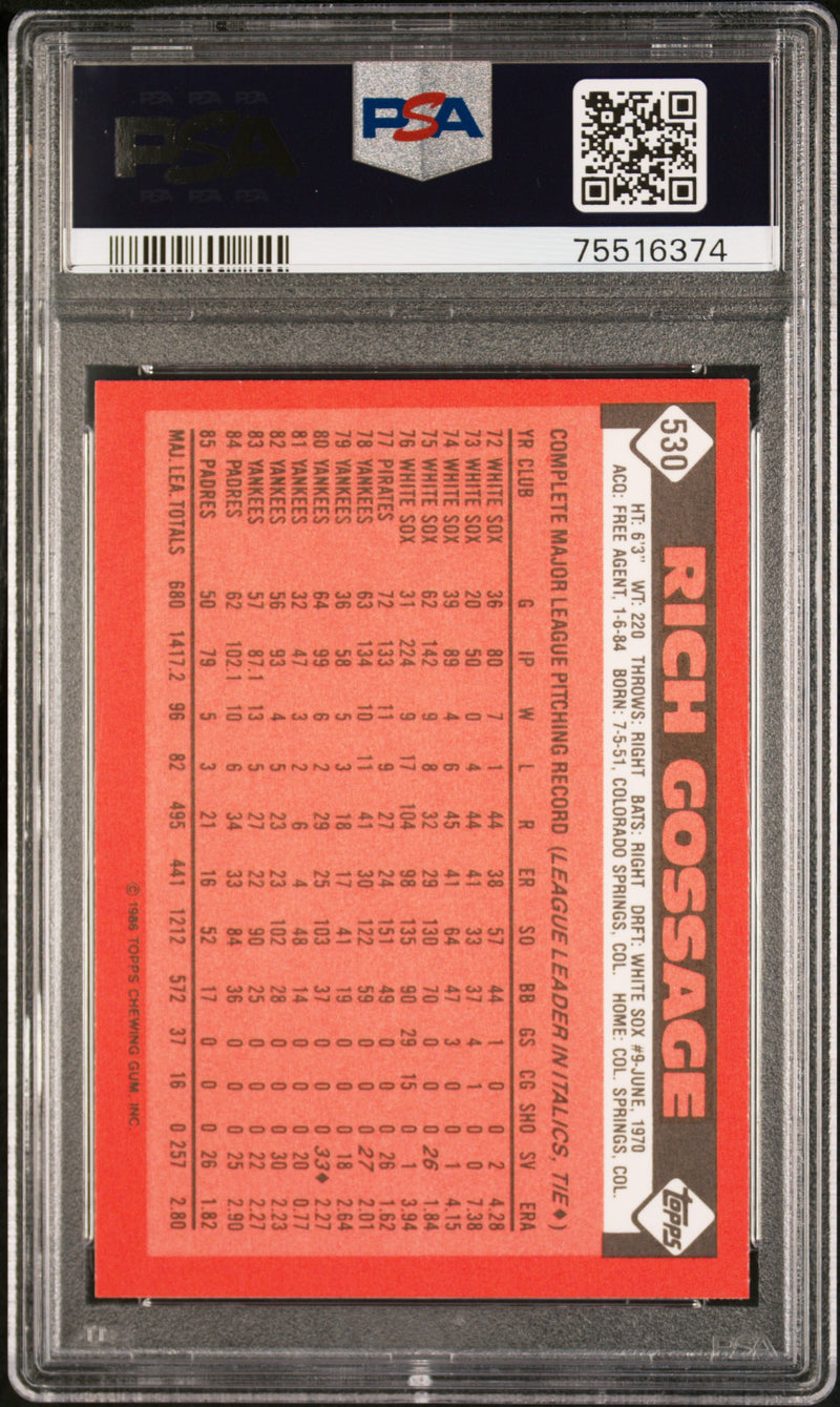 1986 Topps Tiffany 