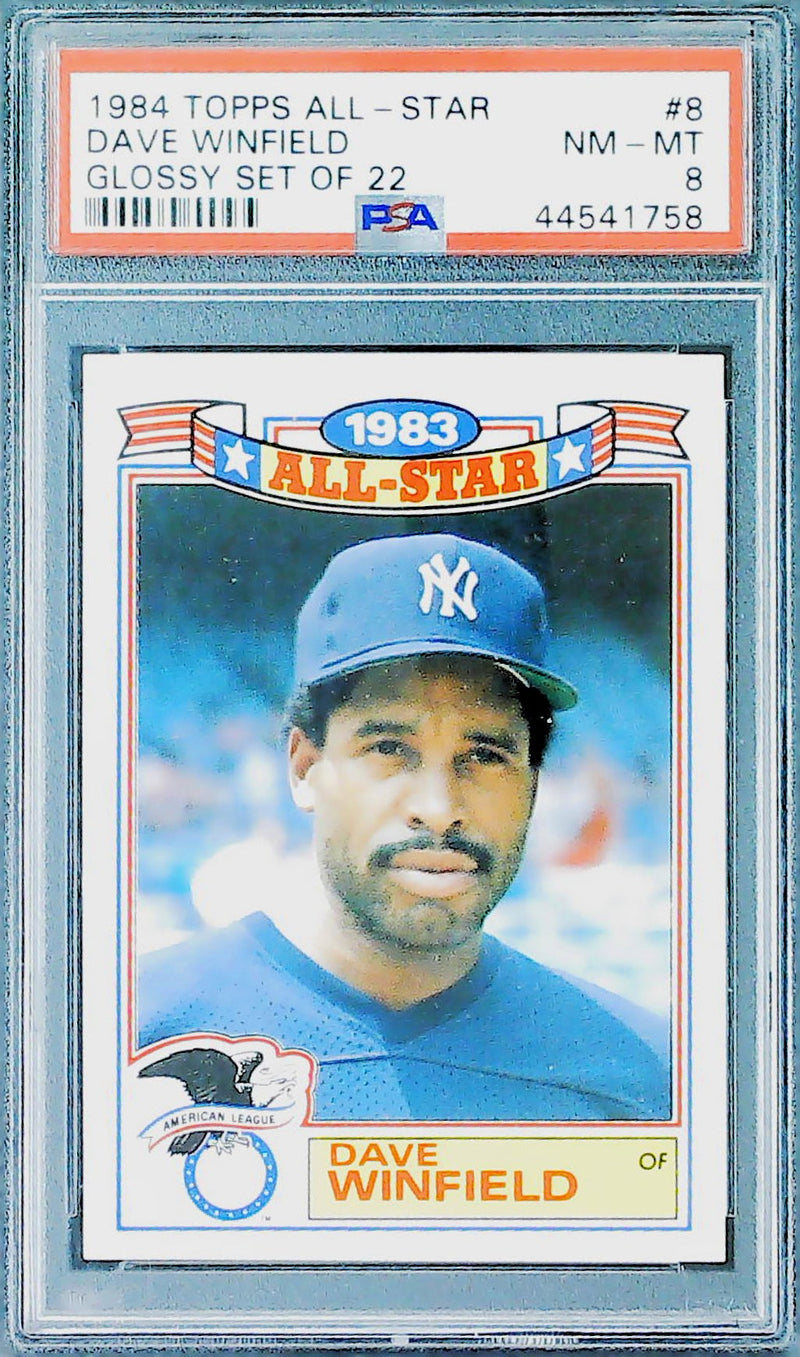 1984 Topps All-Star Glossy Set Of 22 