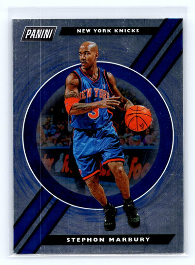 2019-20 Panini Player of the Day #82 Stephon Marbury Silver