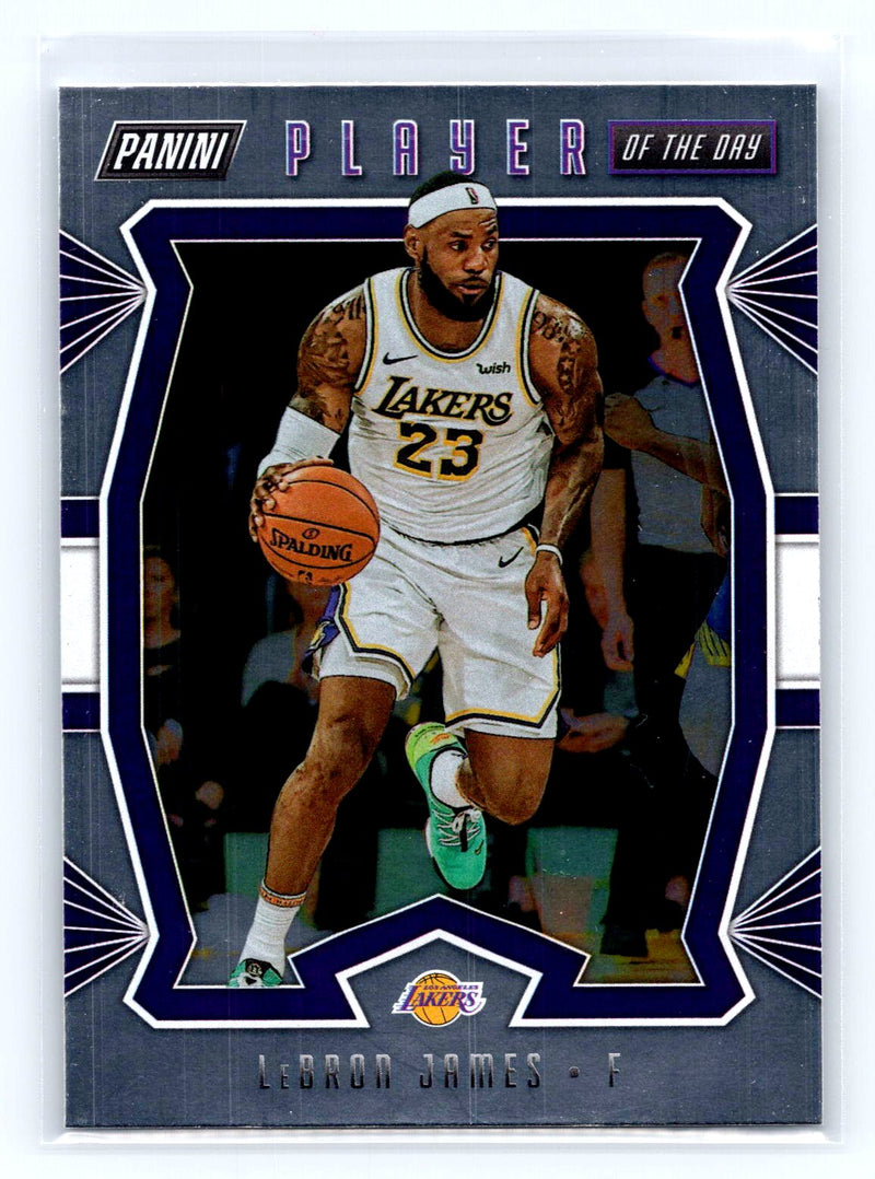 2019-20 Panini Player of the Day 