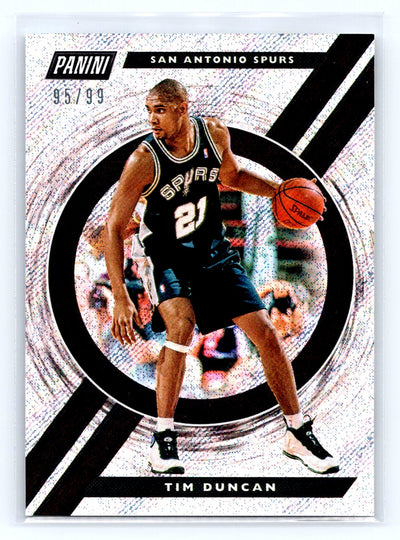 2019-20 Panini Player of the Day #90 Tim Duncan Rapture 95/99