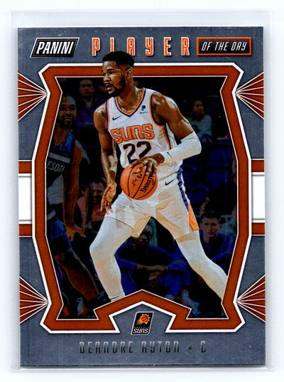 2019-20 Panini Player of the Day #23 Deandre Ayton Silver