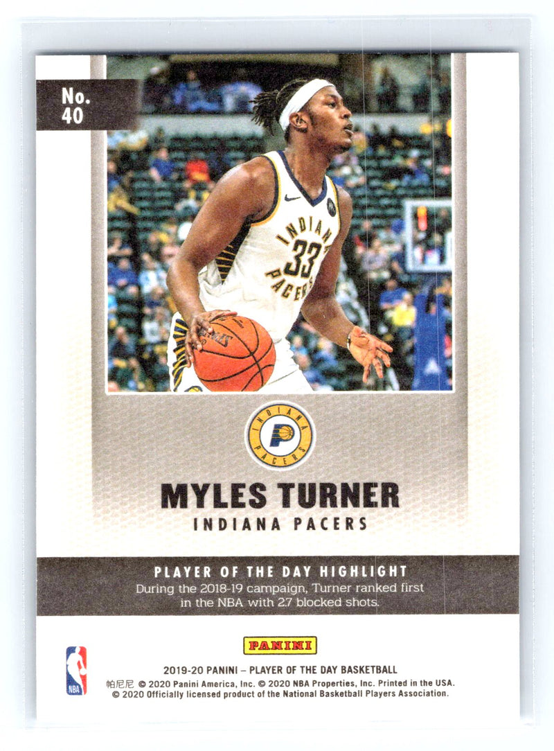 2019-20 Panini Player of the Day 