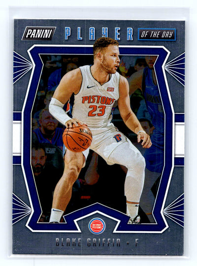 2019-20 Panini Player of the Day #34 Blake Griffin Silver