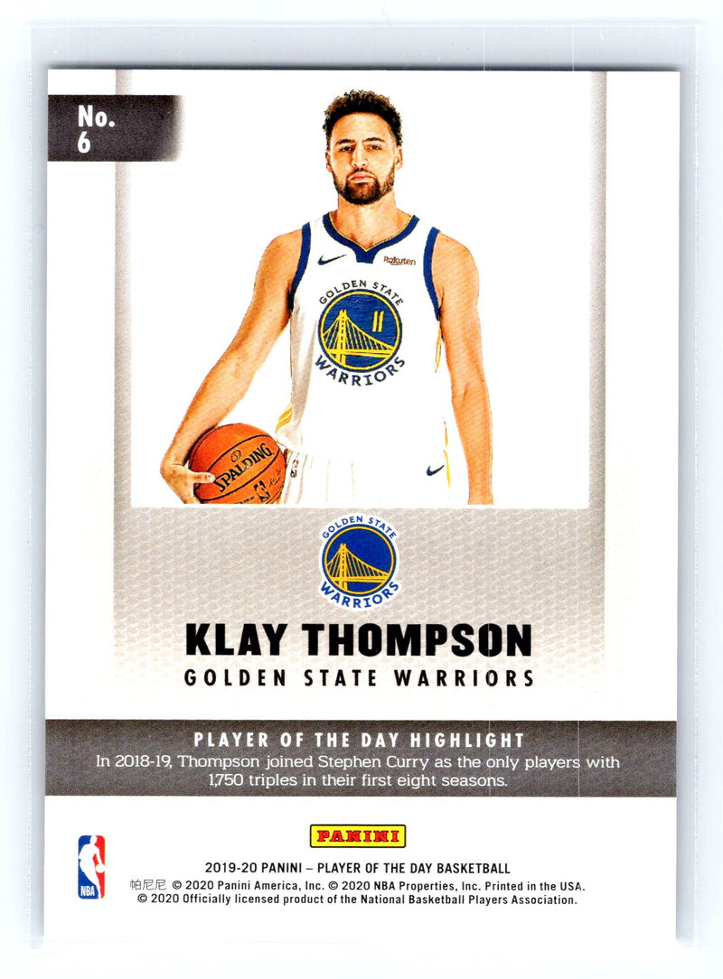 2019-20 Panini Player of the Day 