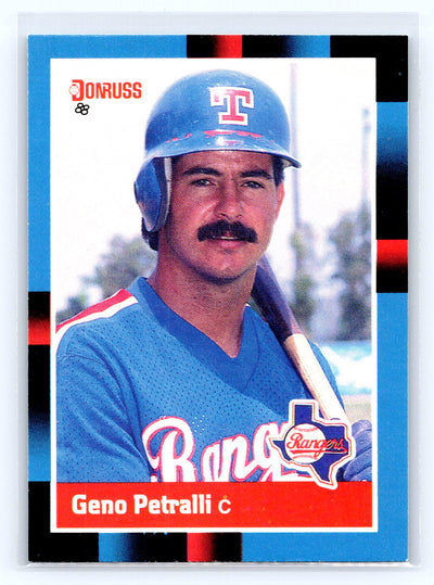 1988 Donruss #506b Geno Petralli