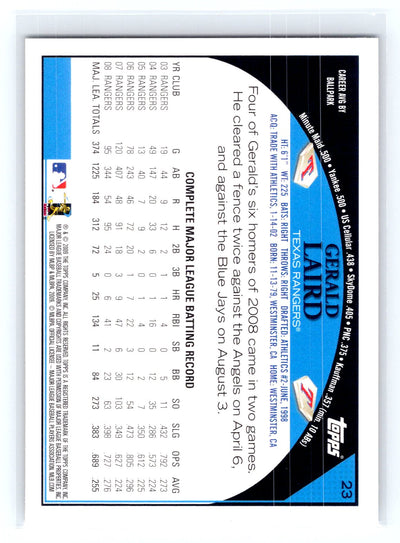 2009 Topps #23 Gerald Laird