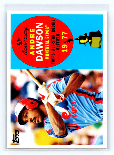 2008 Topps #AR8 Andre Dawson All-Rookie Team 50th Anniversary