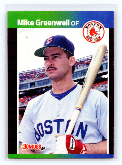 1989 Donruss #186d Mike Greenwell