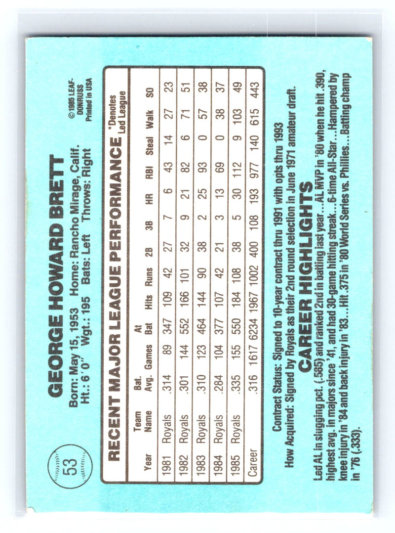 1986 Donruss 