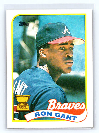 1989 Topps #296 Ron Gant