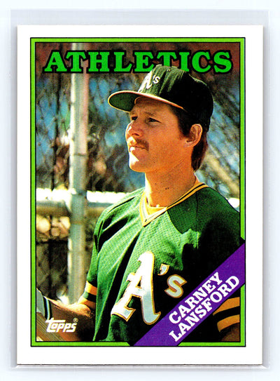1988 Topps #292 Carney Lansford