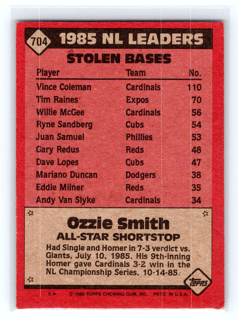 1986 Topps 