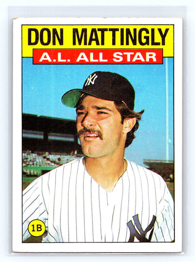 1986 Topps #712 Don Mattingly