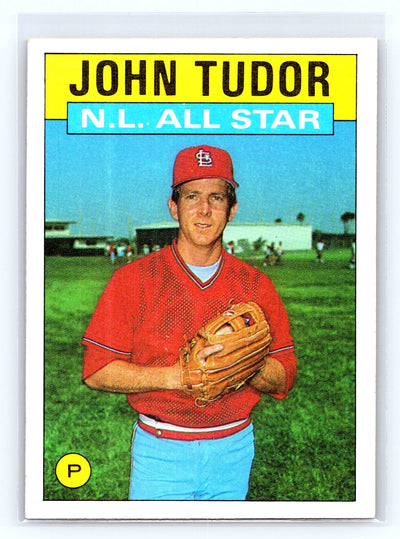 1986 Topps #710 John Tudor
