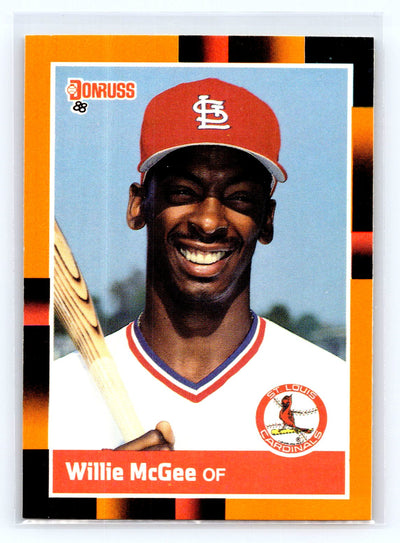 1988 Donruss Baseball's Best #131 Willie McGee