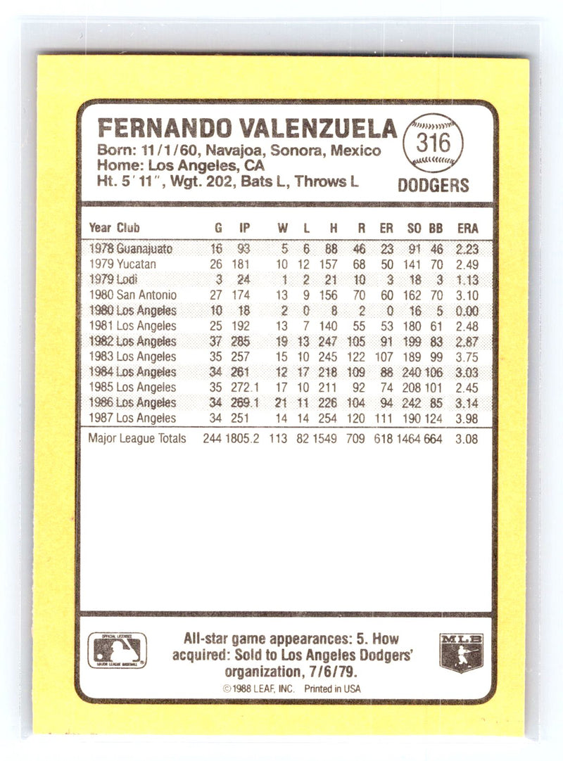 1988 Donruss Baseball&