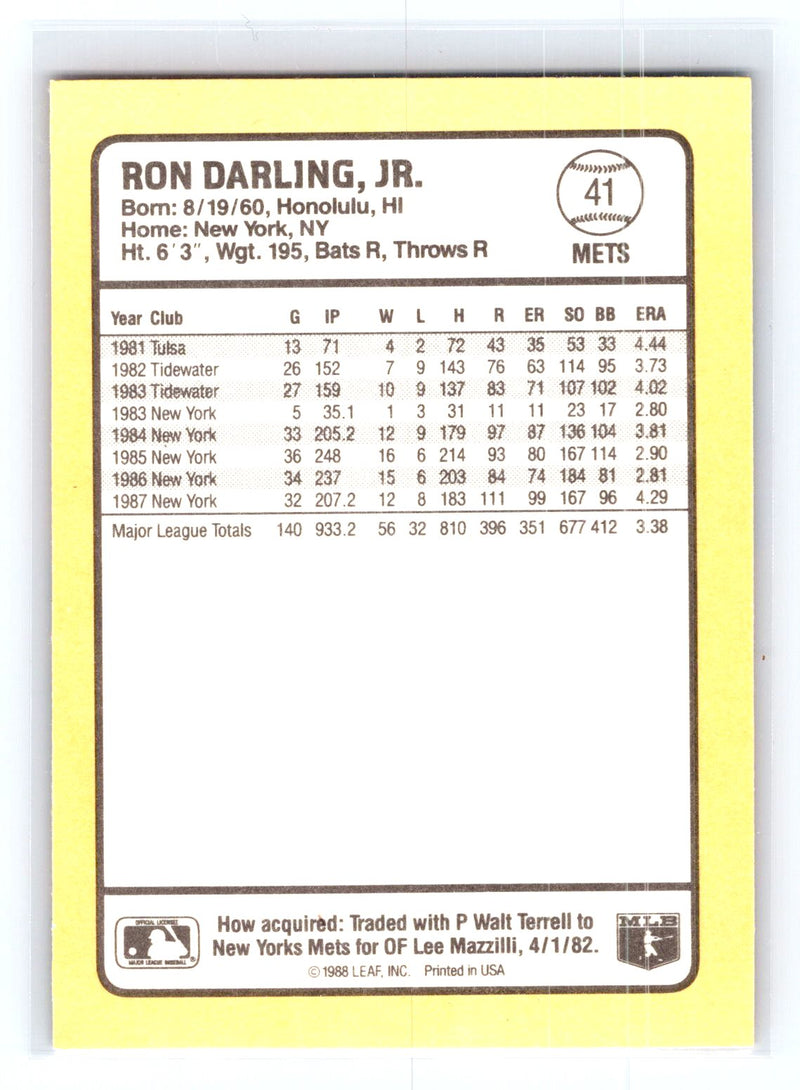 1988 Donruss Baseball&