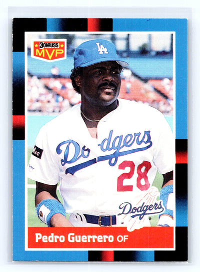 1988 Donruss #BC-16 Pedro Guerrero Bonus MVPs