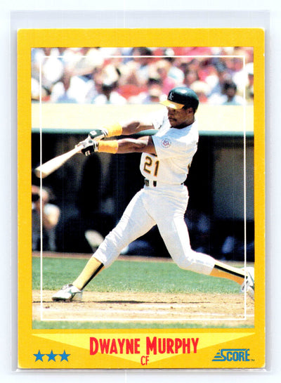 1988 Score #455 Dwayne Murphy