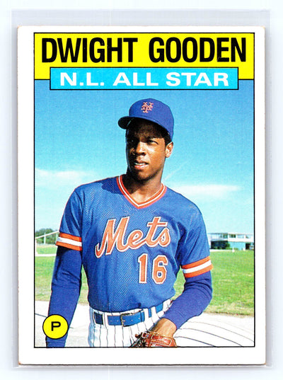 1986 Topps #709 Dwight Gooden