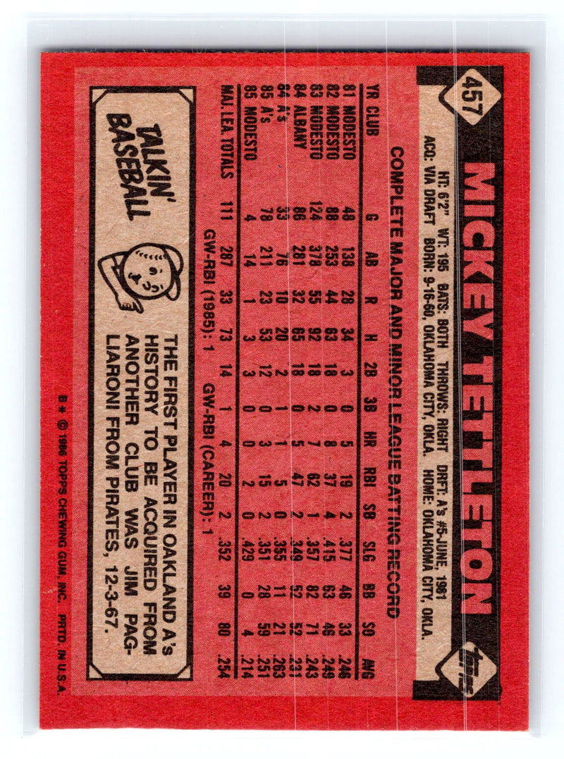 1986 Topps 