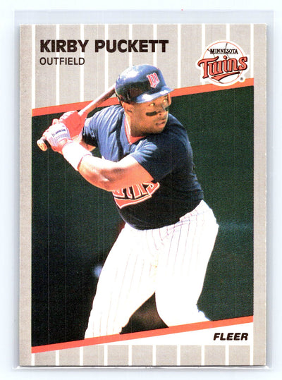 1989 Fleer #124 Kirby Puckett