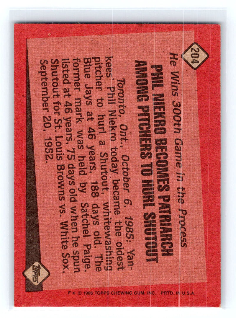 1986 Topps 