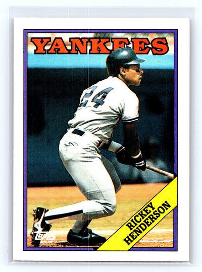 1988 Topps #60 Rickey Henderson