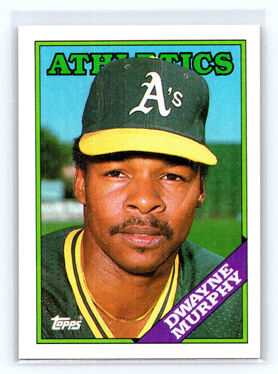 1988 Topps #424 Dwayne Murphy