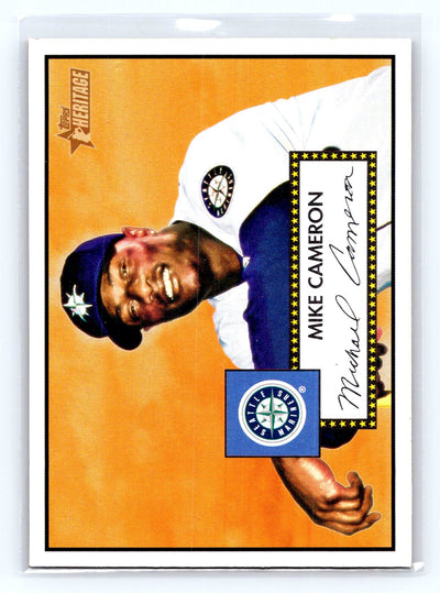 2001 Topps Heritage #304 Mike Cameron