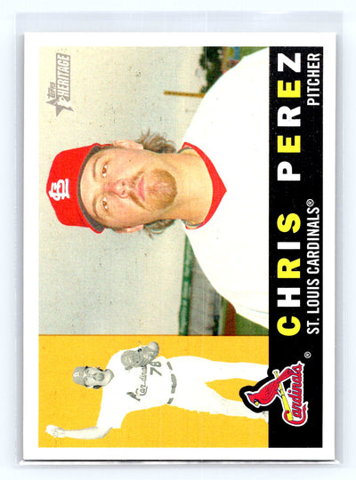 2009 Topps Heritage #16 Chris Perez