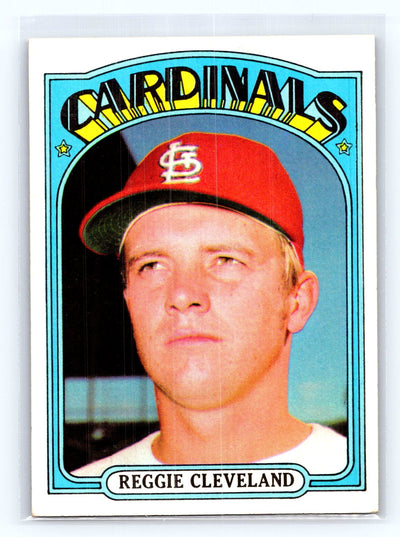 1972 Topps #375 Reggie Cleveland