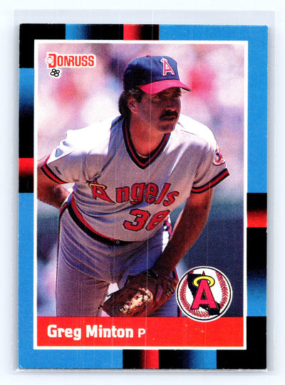 1988 Donruss #505b Greg Minton