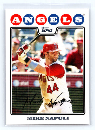 2008 Topps #73 Mike Napoli Gold Foil