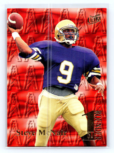 1995 Ultra #14 Steve McNair 1st Rounders