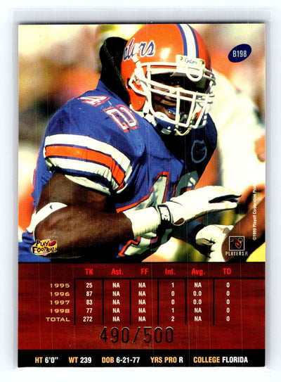 1999 Playoff Prestige SSD #B198 Jevon Kearse Spectrum Purple