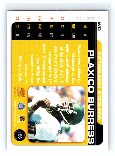 2000 Pacific Paramount #186 Plaxico Burress