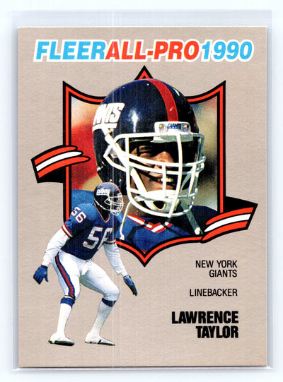 1990 Fleer #14 Lawrence Taylor All-Pro