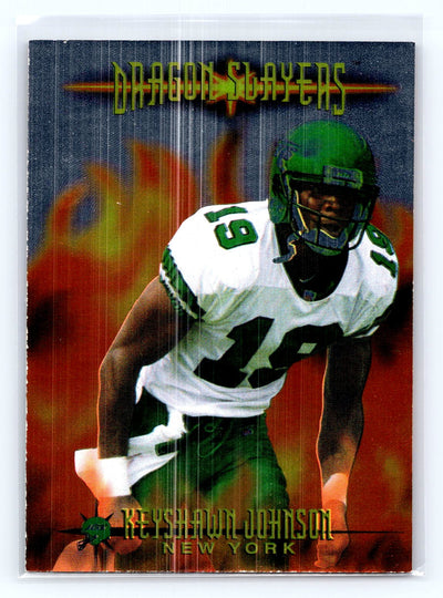1997 Collector's Edge Excalibur #7 Keyshawn Johnson Dragon Slayers