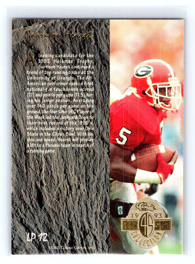 1993 Classic Four Sport #LP12 Garrison Hearst Limited Prints