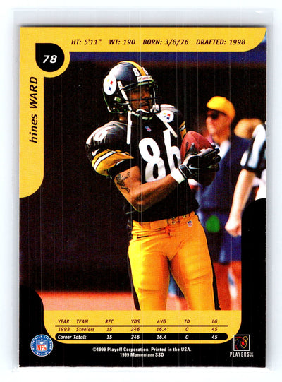 1999 Playoff Momentum SSD #78 Hines Ward