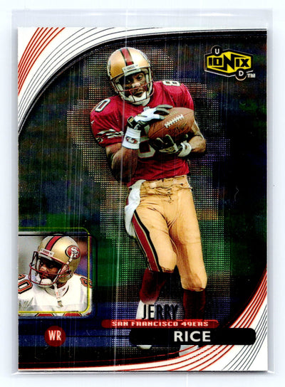 1999 UD Ionix #52 Jerry Rice