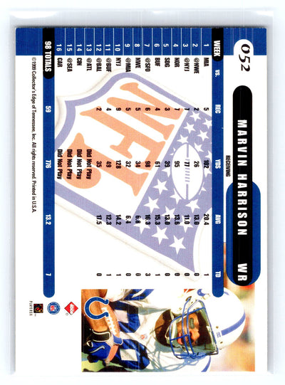 1999 Collector's Edge Supreme #052 Marvin Harrison