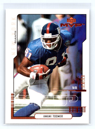 2000 Upper Deck MVP #109 Amani Toomer