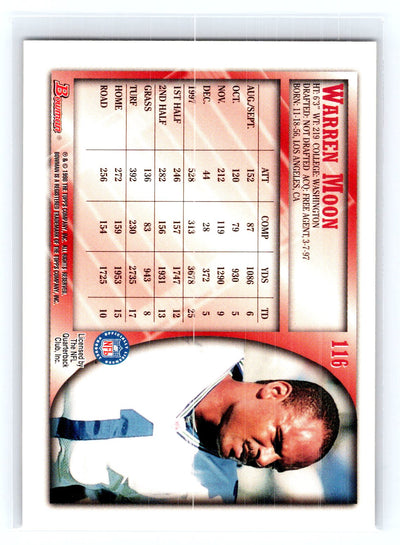 1998 Bowman #116 Warren Moon